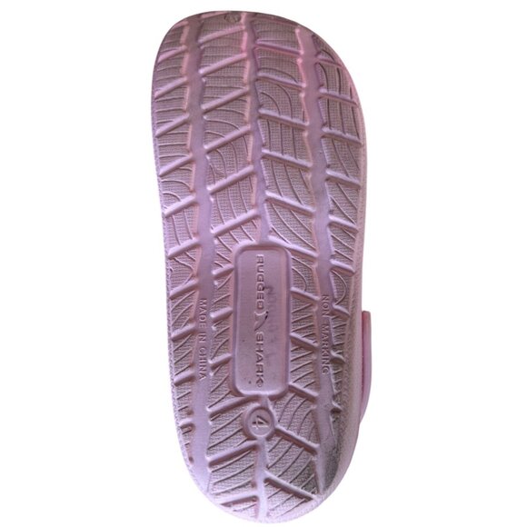 Rugged Shark Brand Pink Tie Dye Pattern Clog Shoes Adult Unisex Size 4/6 (READ) - Picture 6 of 16